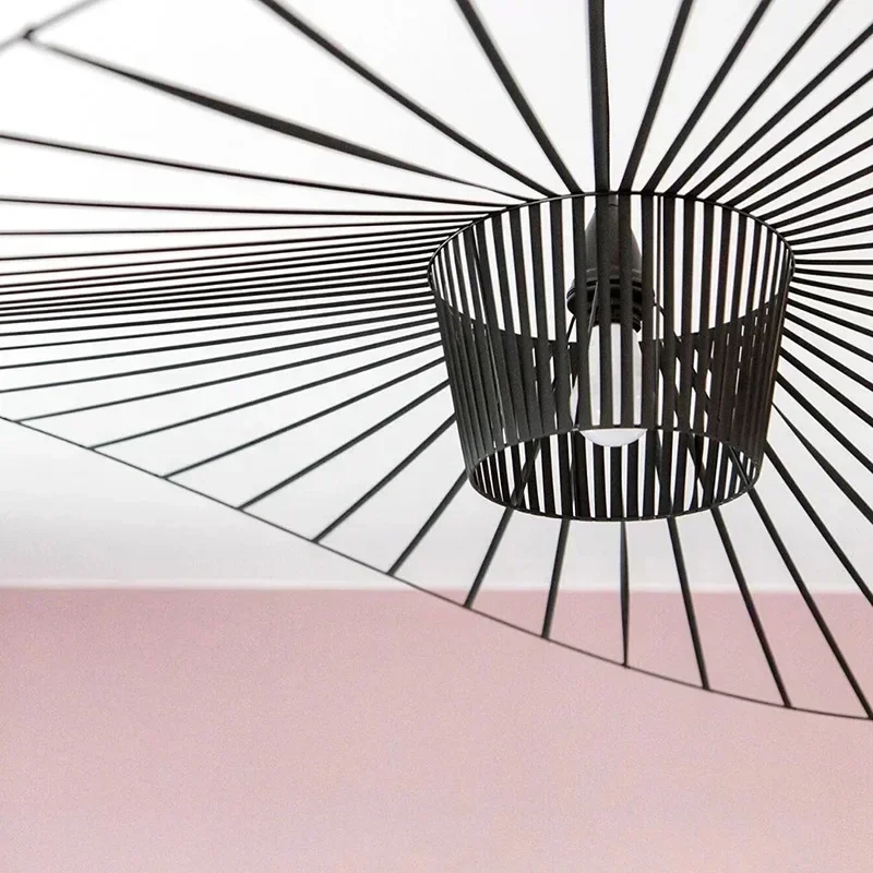 Modern Vertigo Hat Suspension Lamp Industrial Vintage Led Pendant Chandelier Living Dining Room Hanging Light Home Decor Lustre 5