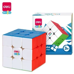 Speed Cube Puzzle Toy - Stickerless, Smooth Turning, Educational Brain Teaser (MG3 edu Magnetic)