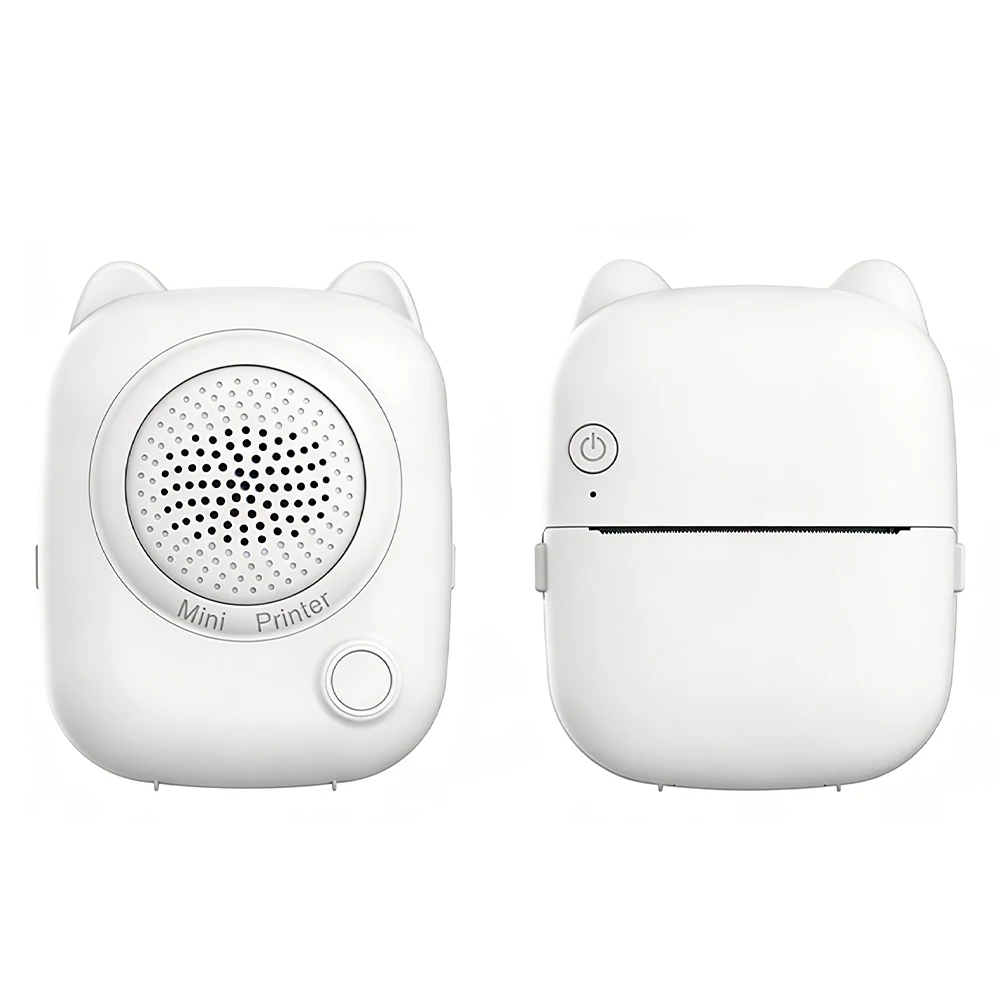 Smart Mini Pocket Printer with Voice-Activated Printing and AI Photo Generation for Student and Home Office Use