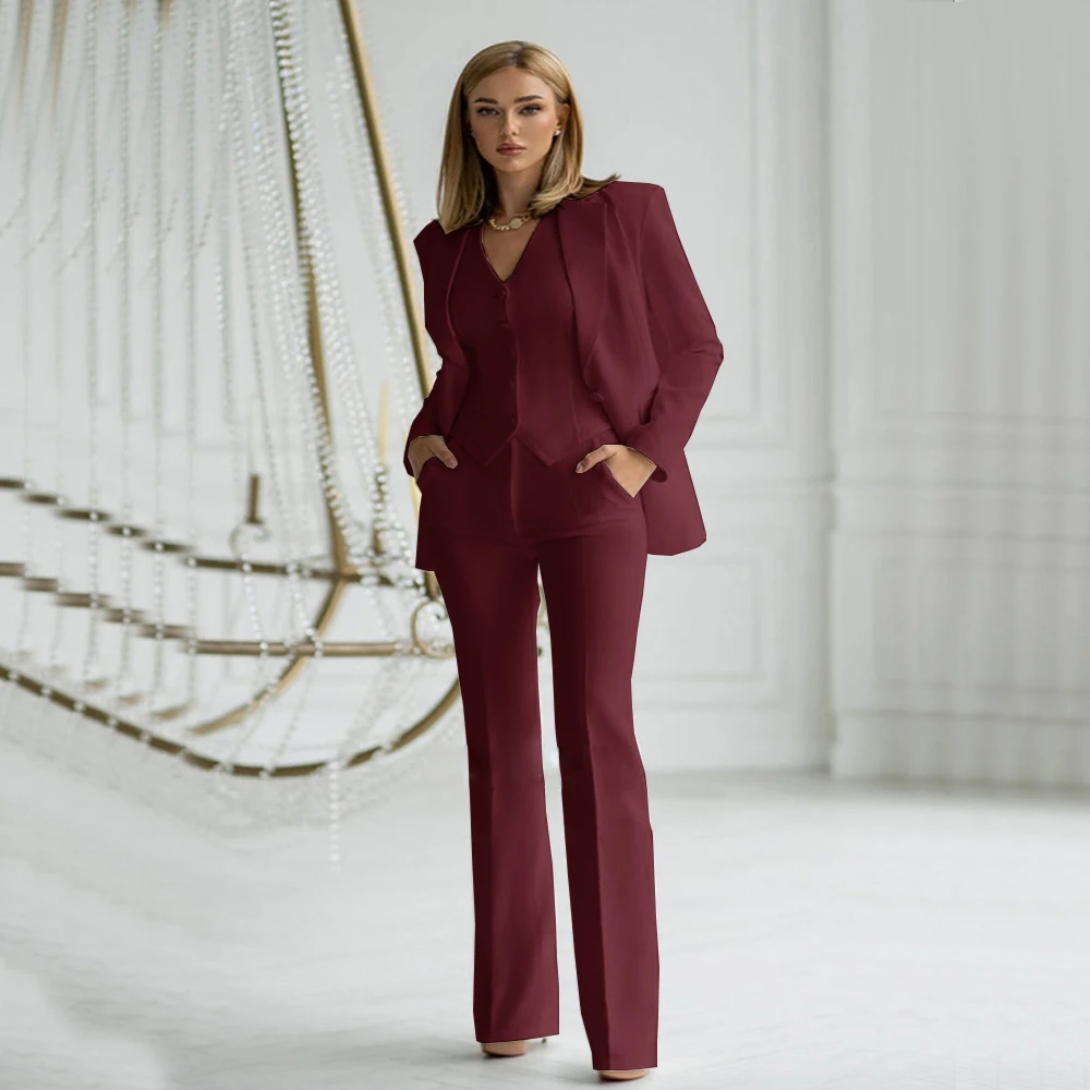 Costumes De Deux Pièces Pour Les Mariages |Beau Smoking Satiné Avec