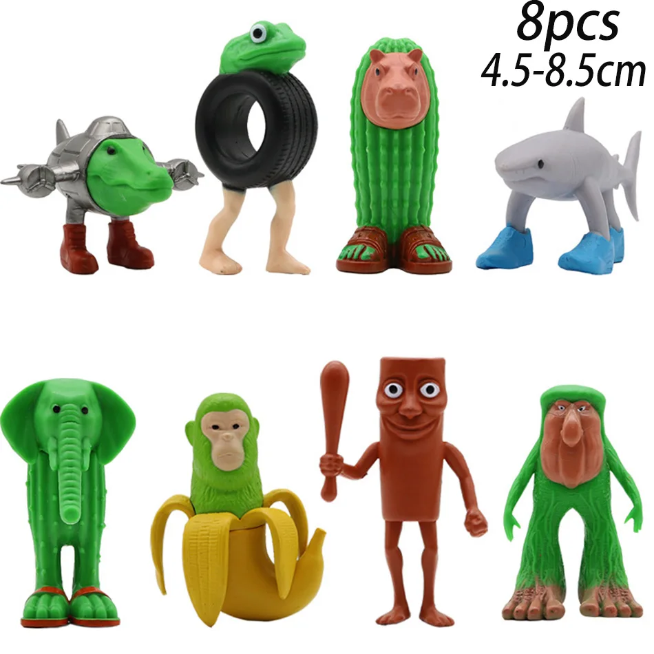 サメの置物 Tungtungsahur フィギュア面白い人形デスクトップ装飾