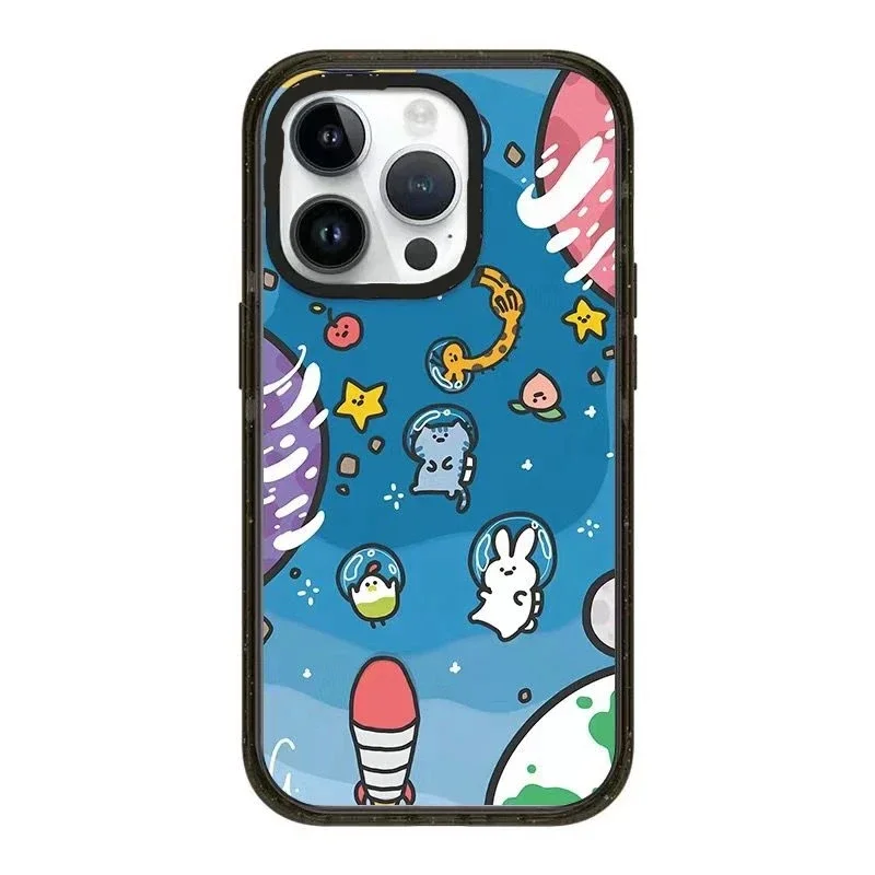 

Acrylic Cartoon Space Phone Case Cover for IPhone 11 12 13 14 15 Pro Max Case for IPhone 15 Pro Max
