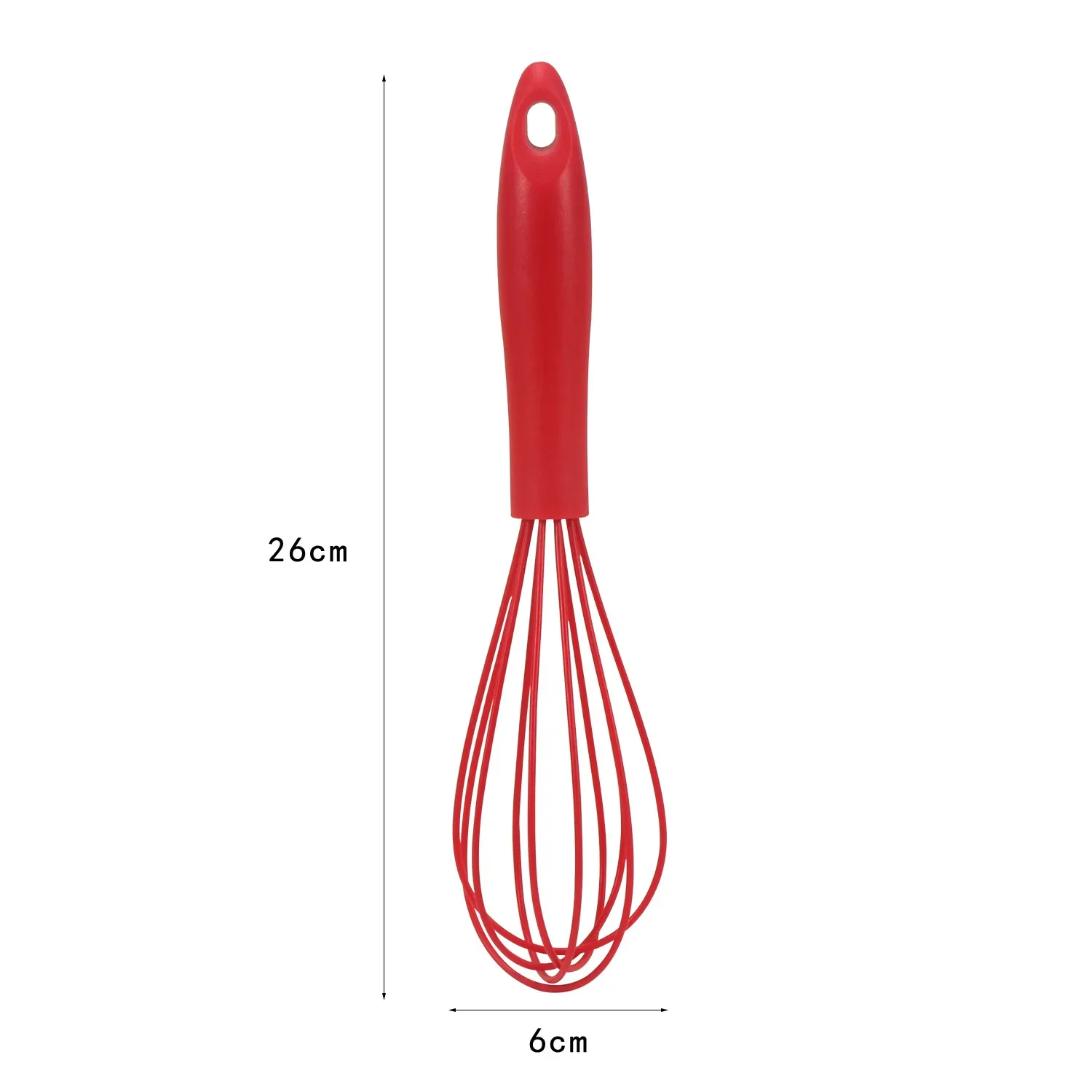 Hand Egg Tools Mixer Silicone Balloon Whisk Milk Cream Frother Kitchen Utensils for Blending Stirring 26cm egg mixer