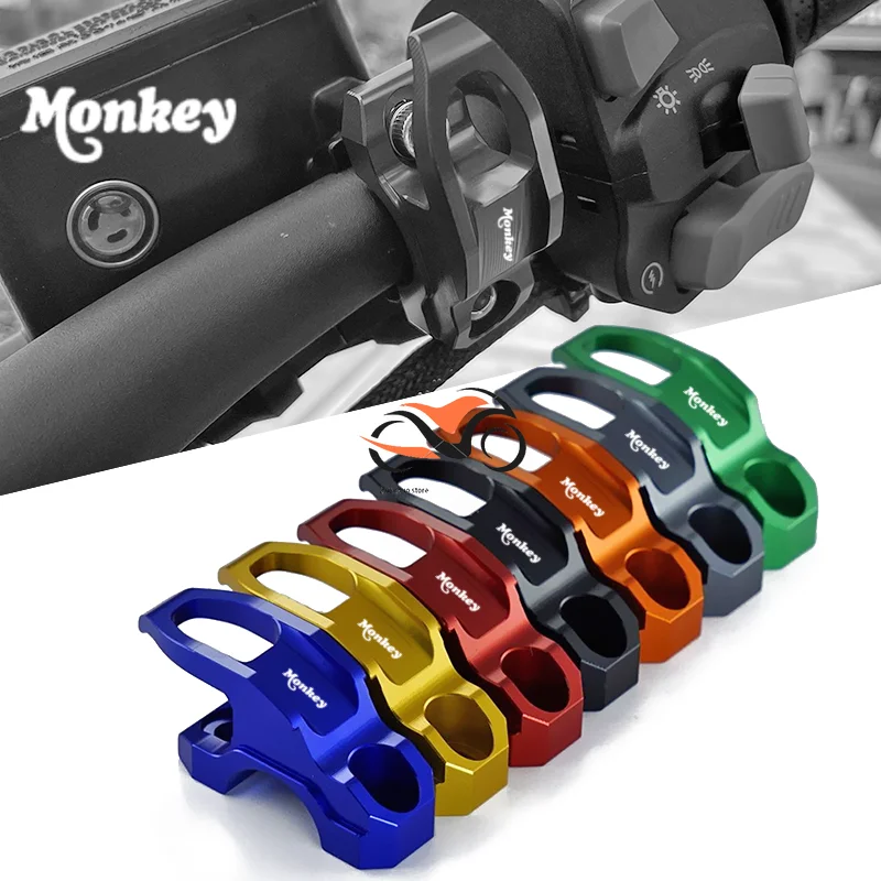 

Monkey Logo For Honda Z-125 Z125 Z 125 Motorcycle Accessories Brake Master Cylinder Bracket Bag Luggage Clamp Holder Helmet Hook