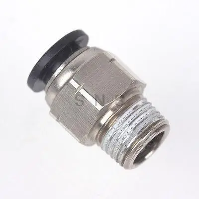 

5pcs Male Straight Connector Imperial British Standard Tube OD 1/4" to NPT 1/8" 1/4" 3/8" 1/2" Thread Push In To Connect Fitting