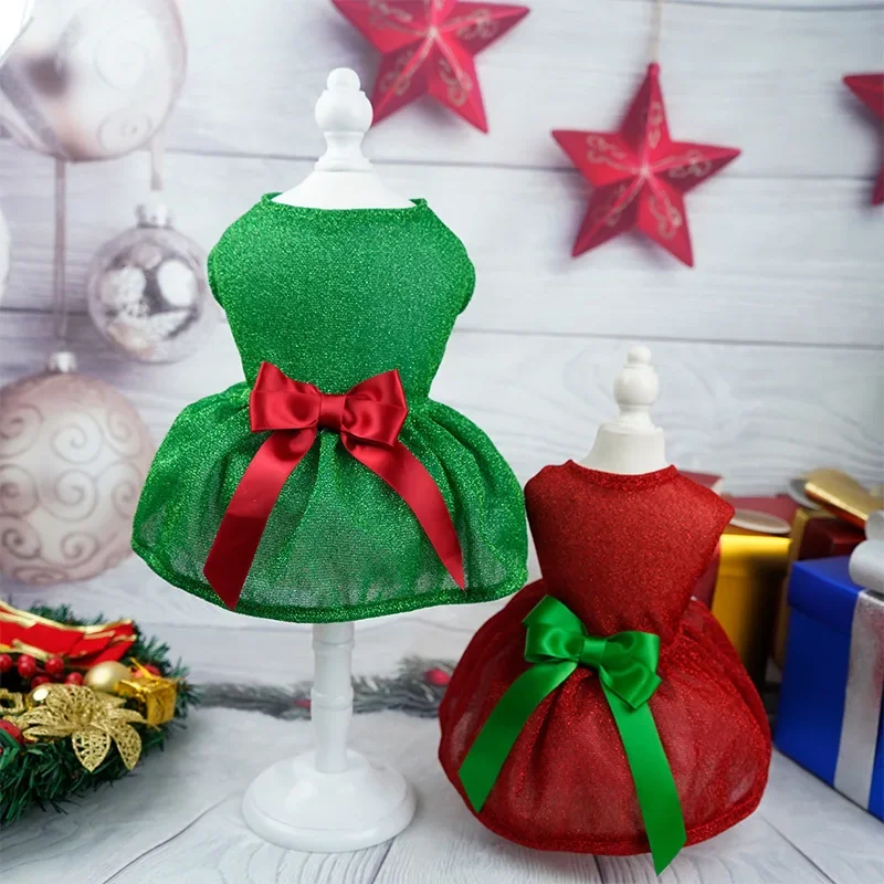 New Pet Dog Christmas Dress Dog Christmas Dress Gift Old Man Clothes