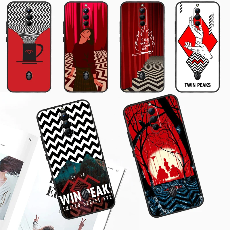Twin Peaks Fire Walk With Me Custodia Per Zte Nubia Red Magic 9 Pro 8 8S Pro Plus Red Magic 6 7 6S 7S Pro 5G 5S 6R Cover