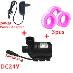 Multifunctional Brushless DC Water Pump with Booster and Circulation Features - 24V - 800