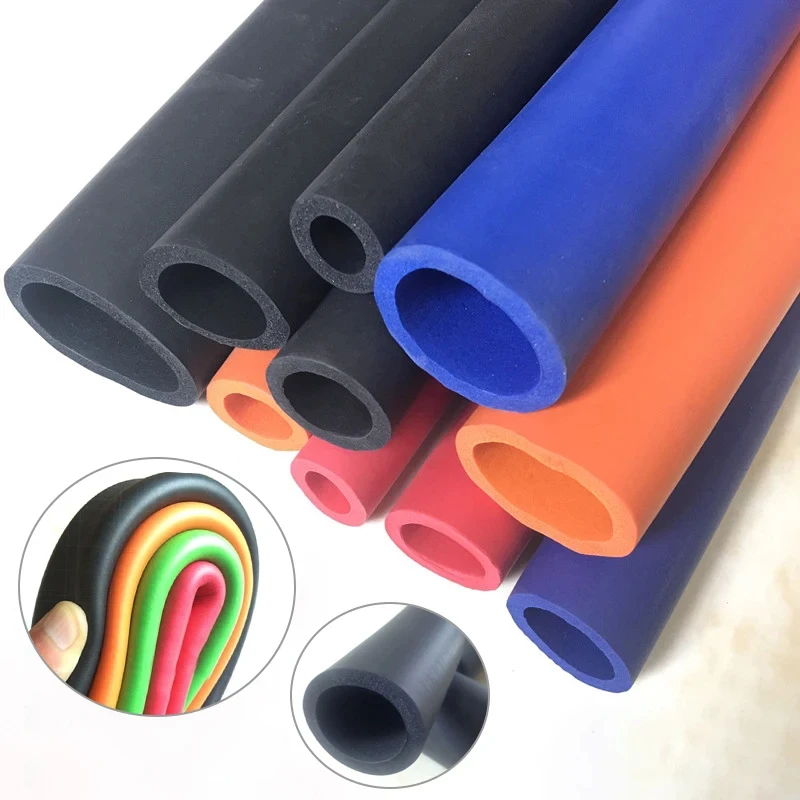 1Meter Colorful Flame Retardant,NBR Smooth Sponge Tube Rubber Foam Grip Cover Sponge Sleeve,Home Gym Fitness Equipment,Handlebar 2
