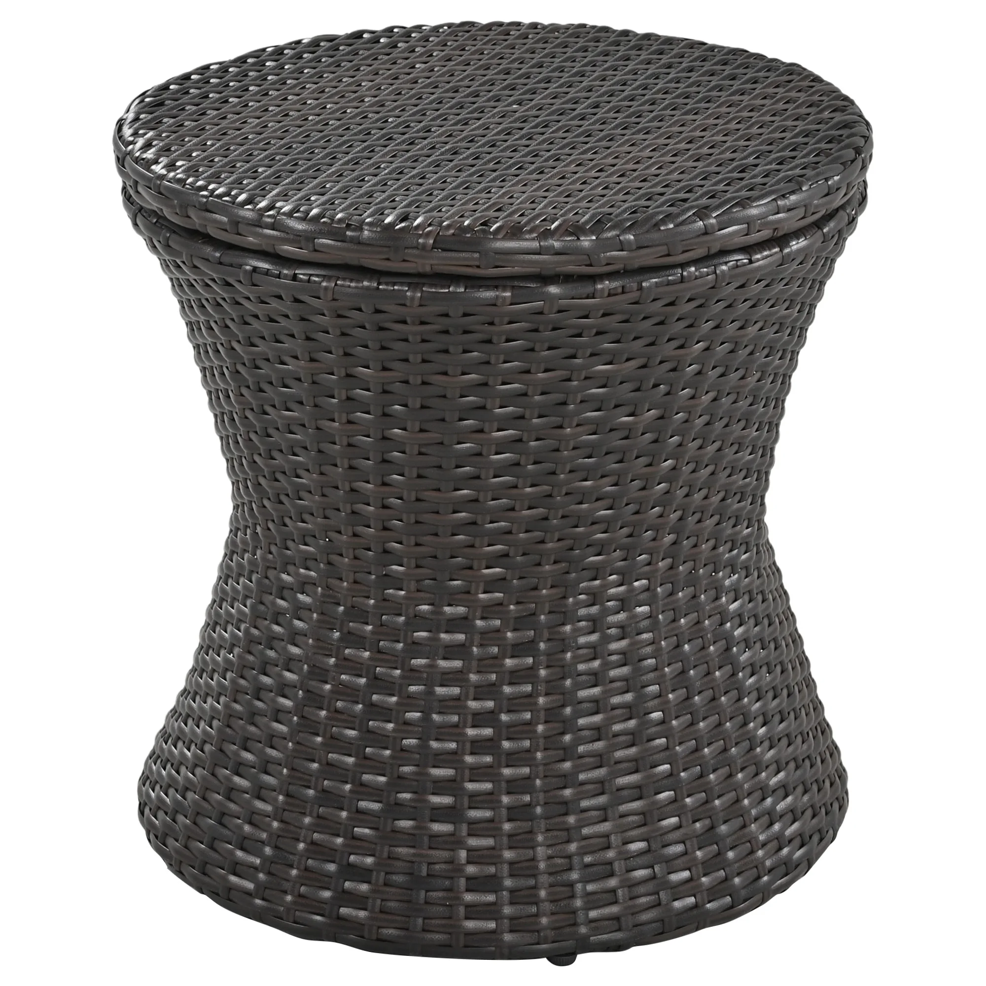 5 Pieces Outdoor Patio Furniture Set Wicker Bar Table with 2 Bistro Conversation Set With Single Chairs and Stools for Balcony