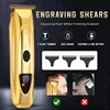 Professional Hair Clipper for Men, 1 Set T-blade Body Trimmer Electric Shavers Razor Set, Cordless Barber Clipper 6