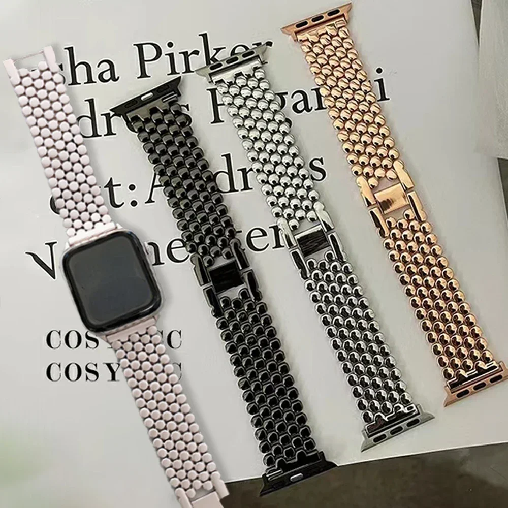 Stainless Steel Watch Band Bracelet - Premium Wristband Replacement