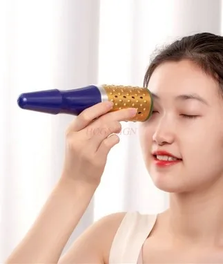 Jade facial moxibustion stick holding rolling peach blossom moxibustion household facial artifact fumigation instrument warm