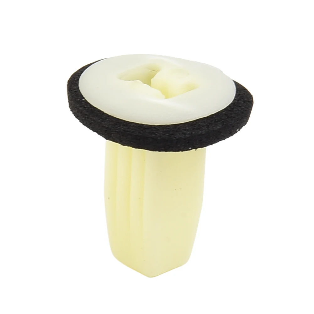 Pack De 4 Clips De Plástico Amarillos Para Luz De Freno Trasera - OEM Nifco (81496-21010)