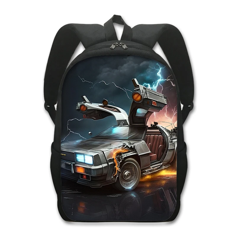 Racing Car / Motorcycle Backpack Women Men Rucksack Punk Motorbike Travel Bag Children School Bags Teenager Daypack Laptop Bag
