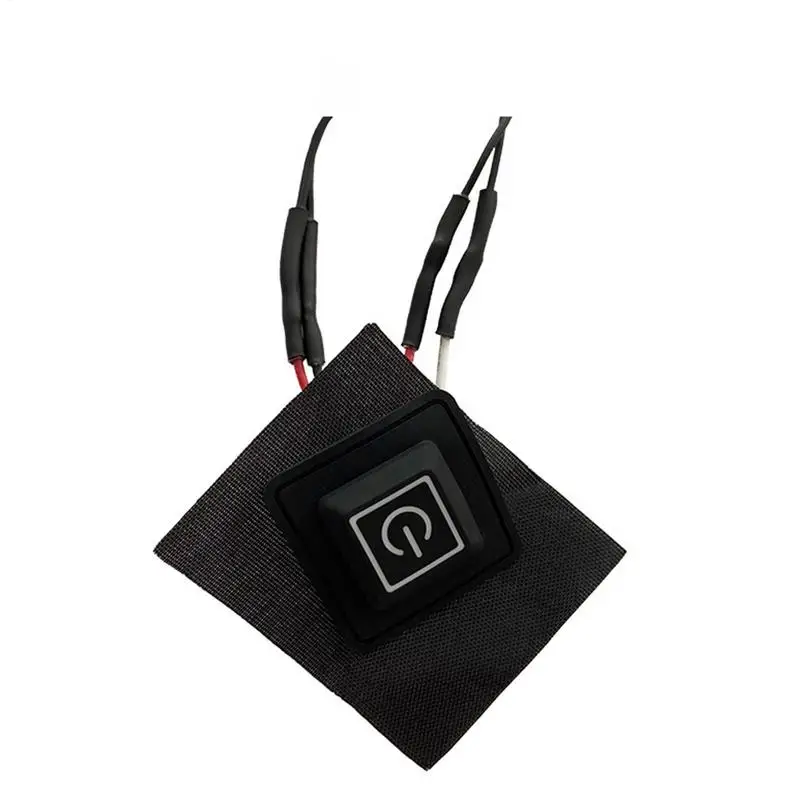 USB Electric Heating Pad For Clothes 8 In 1 Jackets Warming Heating Pad Winter Sport Vest Heated Mat Carbon Fiber Heating Cloth