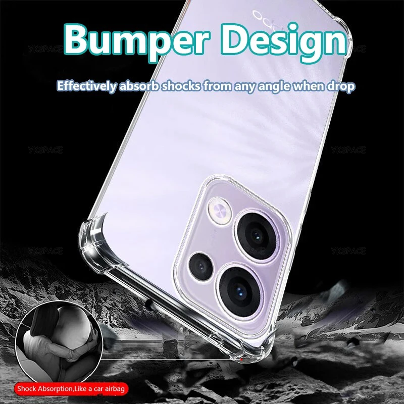 Shockproof Silicone Phone Case with Reinforced Corners