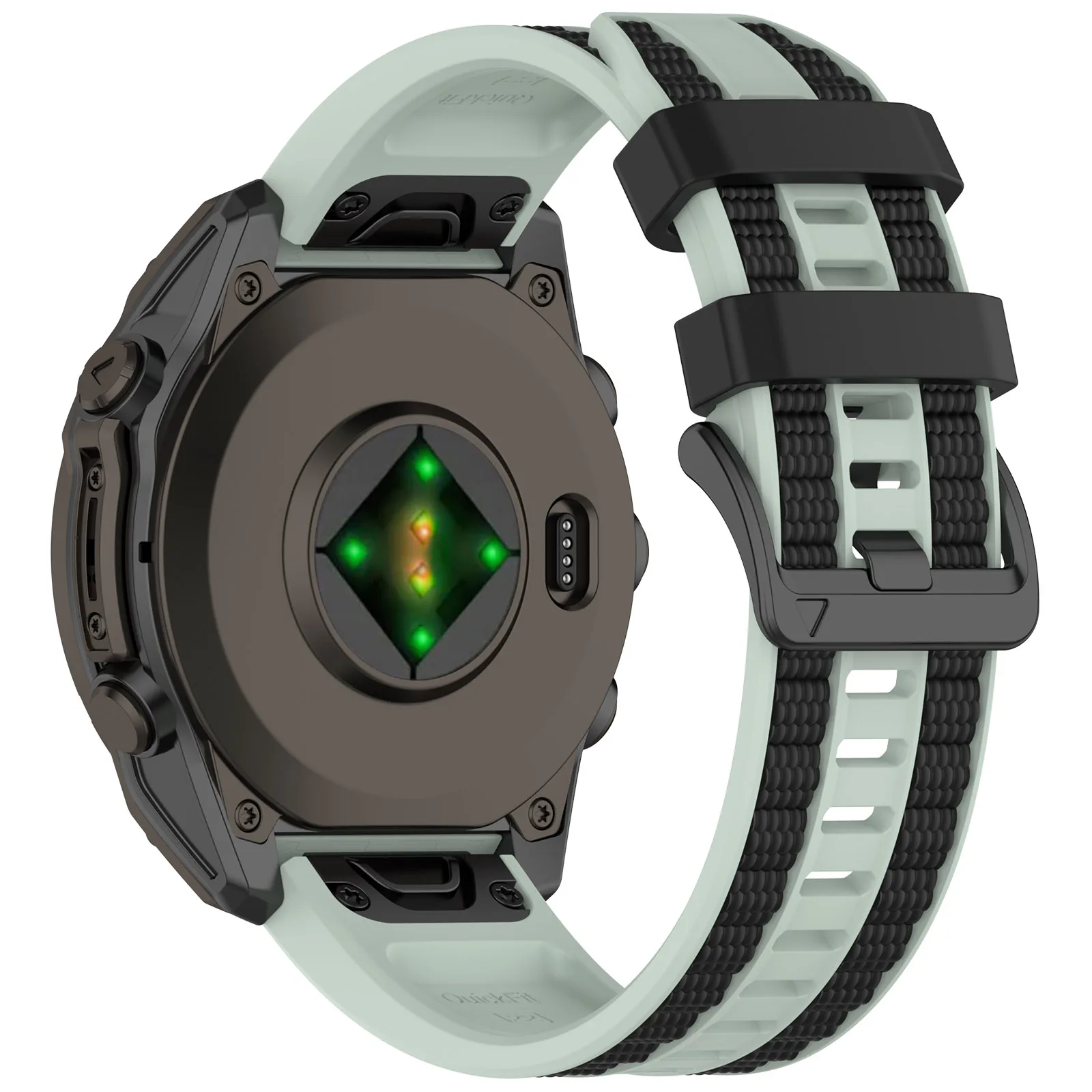 Silicone Quick Fit Sports Strap, 22mm & 26mm, for High-Performance Watches