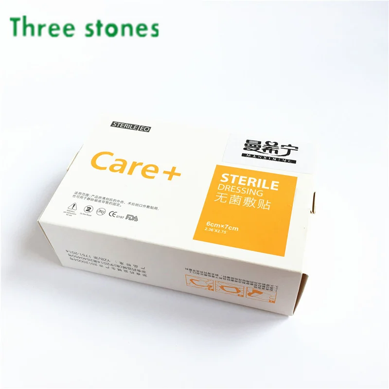 medical I.V. Cannula Dressings with U cut sterile transparent breathable waterproof PU film IV dressing dispoable stickers