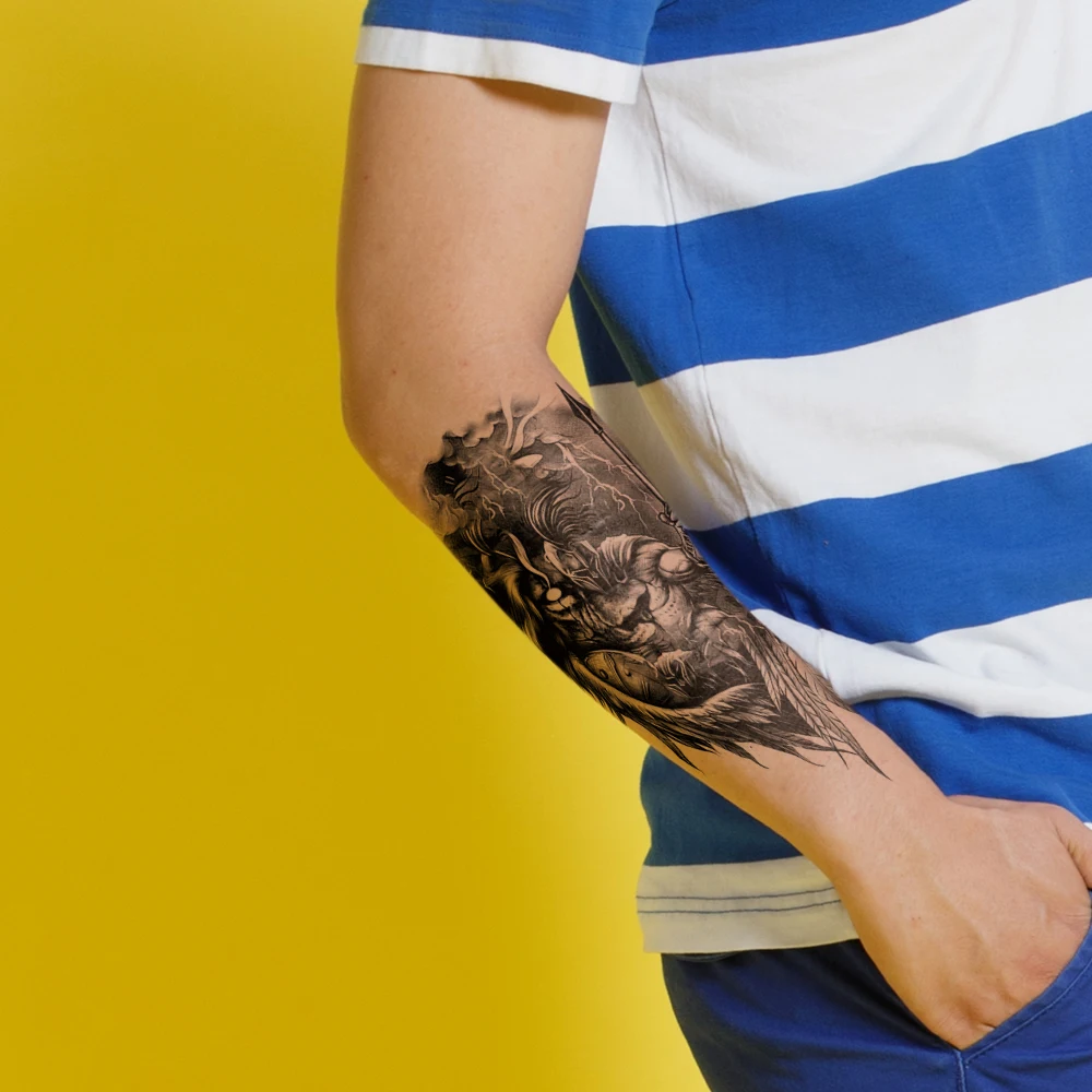 Temporary Tattoos 20Pcs/Set Waterproof Temporary Fake Tattoos Stickers Water Transfer Decals