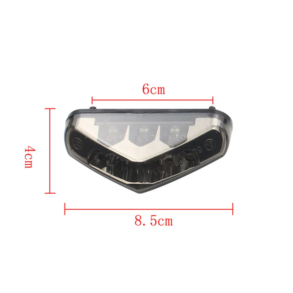 รูปสินค้า ไฟท้าย LED 12V มอเตอร์ไซค์ ไฟเบรก ป้ายทะเบียน