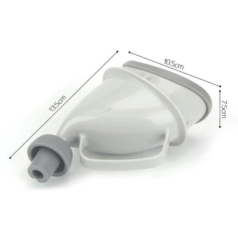 Car Travel Outdoor Adult Urinals For Man Woman Funnel Portable Pee Funnel Emergency Urinal for almost all plastic bottles 1PC