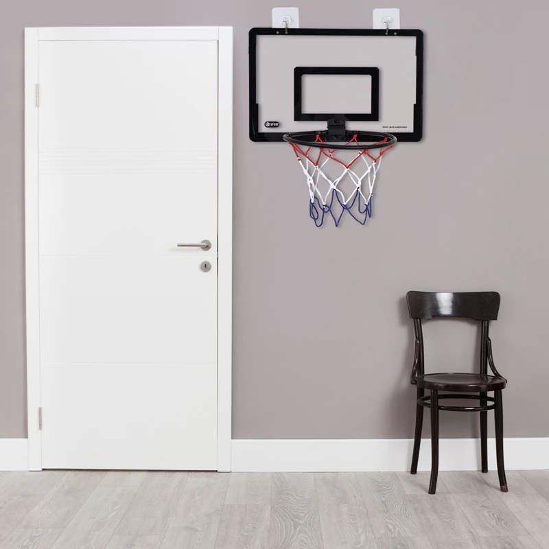 Description Picture 3 of itemIndoor Children Safety Funny Game Kids Mini Home Exercise Basketball Hoop Set Wall Frame Stand Lifting Basket Hanging Backboard