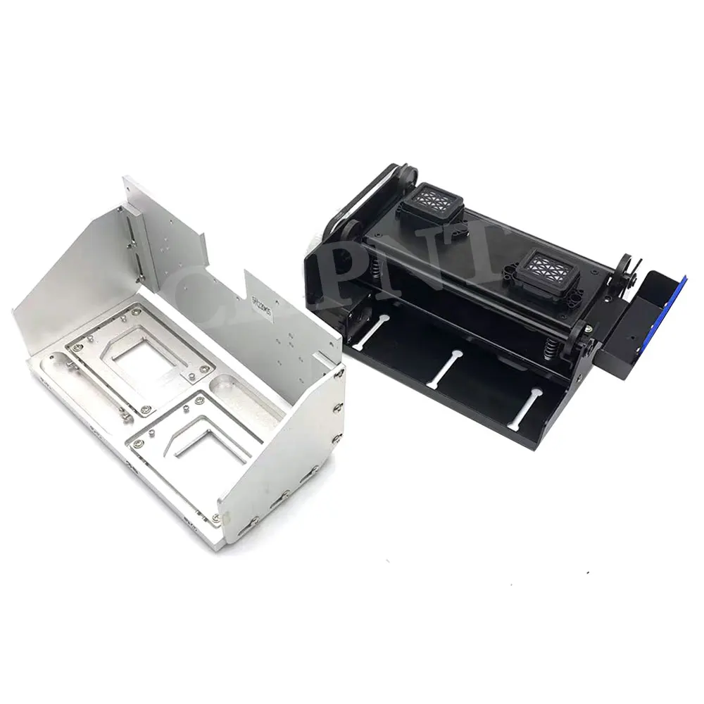 

2 heads auto Capping Station/carriage for Epson DX5/DX7 printhead Pump Assembly ink stack with capping and head frame