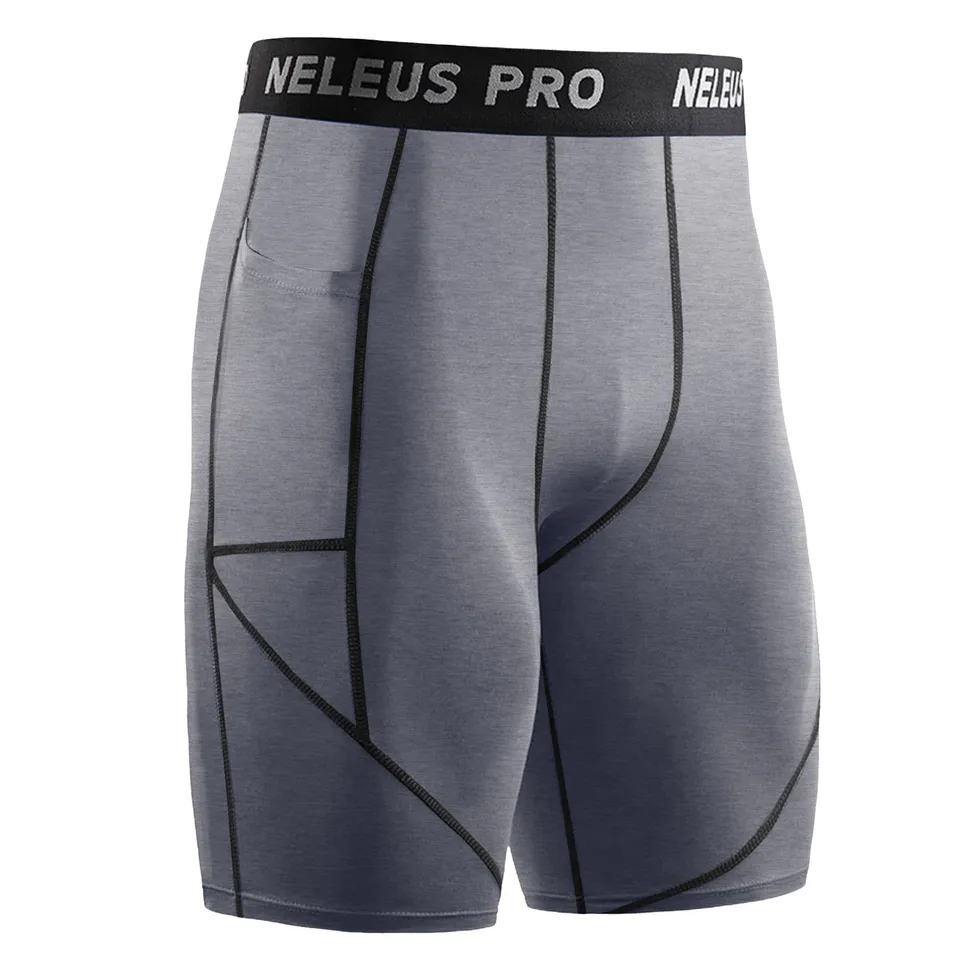 Men's Breathable Running Fitness Stretch Shorts