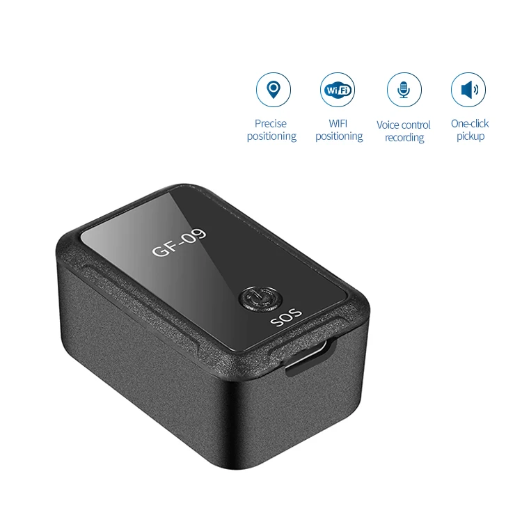 

Мини-GPS-трекер GF09 с функцией защиты от кражи, WIFI, LBS, GSM, GPRS