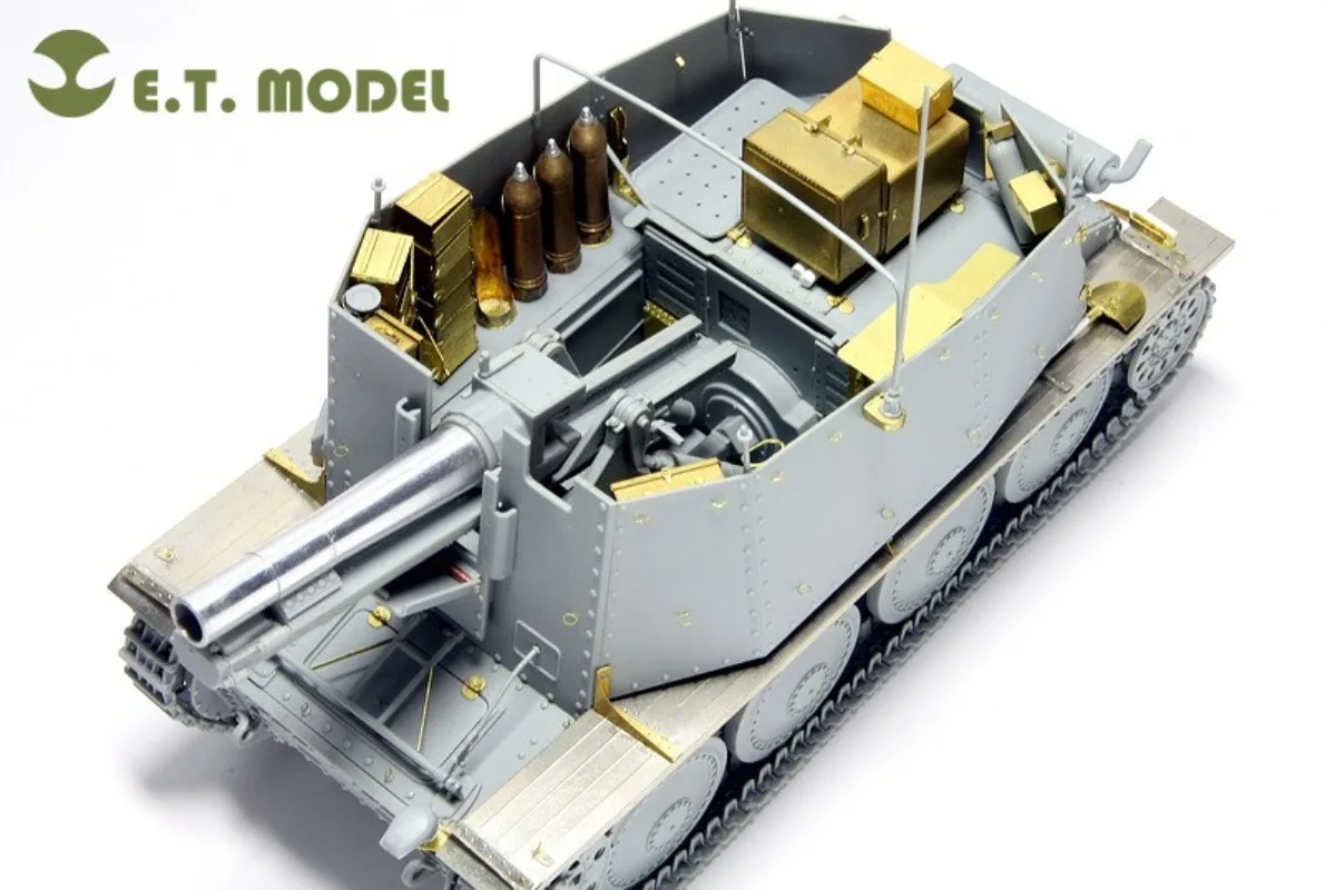 1/35 E.T.MODEL E35-005 2차 세계대전 독일군 Sd.Kfz.138/1 Ausf.H 그릴 포토 에칭 세트(드래곤 6470용)