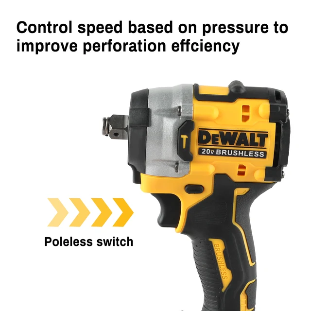 20V Brushless Impact Wrench 4