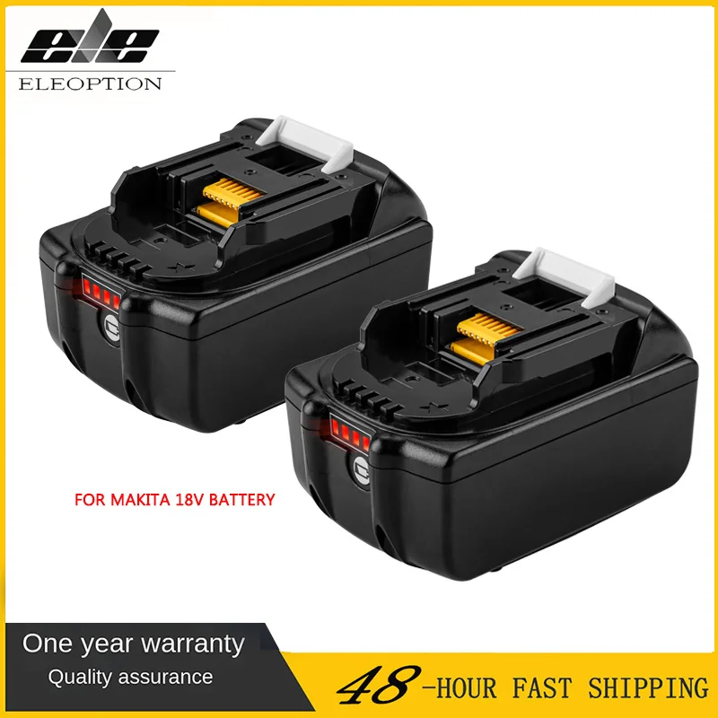 

18V Lithium Battery for Makita BL1860B BL1860 BL1840 BL1850 BL1850B BL1830 BL1820 BL1815 194205-3 194205-5 bcl180 LXT400