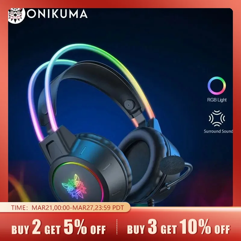 Słuchawki ONIKUMA X15 Pro za $11.78 / ~48zł