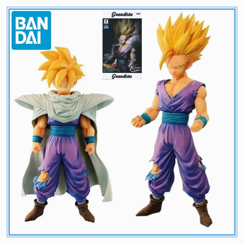 

Original Genuine GRANDISTA DRAGON BALL Z Resolution Of Soldiers SON GOHAN Bandai Anime Model Toys Action Figure Gifts