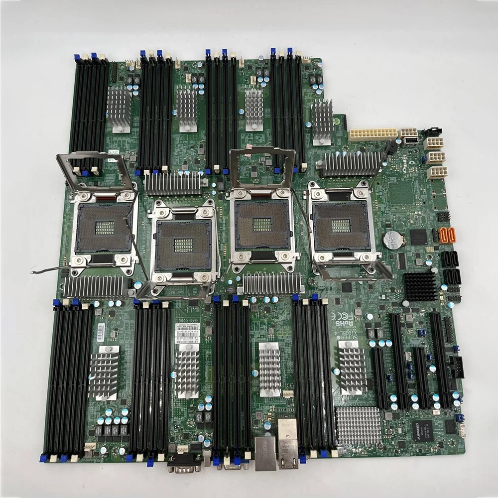 Quad Server Motherboard Support Xeon E7-8890 V4 DDR4 X10QBL