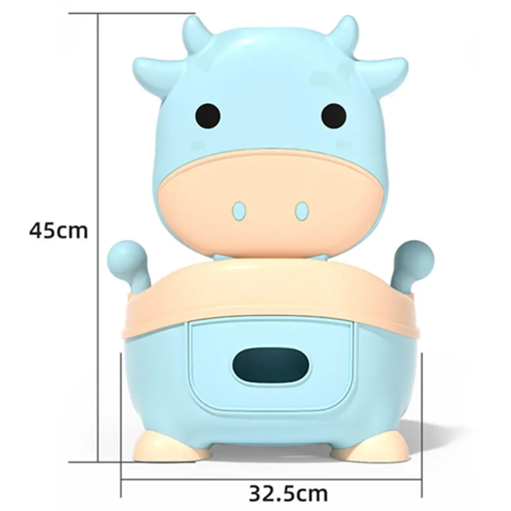 Children's Pot 1-6 Years Old Upgraded Cute Duck Baby Toilet Seat Baby Potty Portable Stool Boys & Girls Safe Trainer Seat WC 3