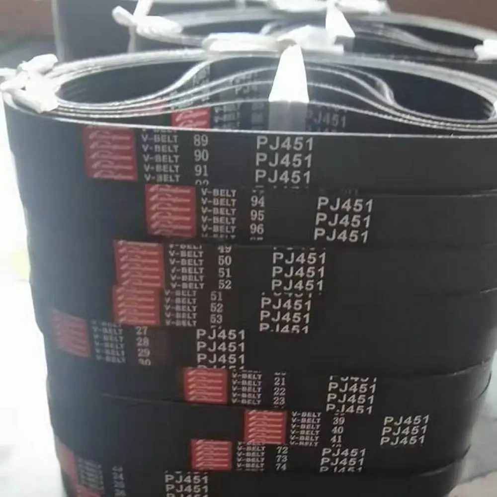 7PJ451 Poly-V Belt PJ451 Belts 7 Ribs And 6 Grooves poly v belt For ALKO A32 For Bosch Arm 37 Etc. 1Pc 4Pcs 10Pcs 30Pcs