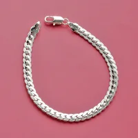 Fashion 925 Sterling Silver Bracelets for Women Simple Korean Multi Layer Coil Adjustable Bracelets Party Wedding Jewelry Gifts