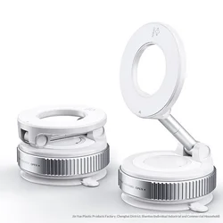 Magnetic Rotatable & Foldable Dual - Sided Mobile Phone Stand (K007 White)