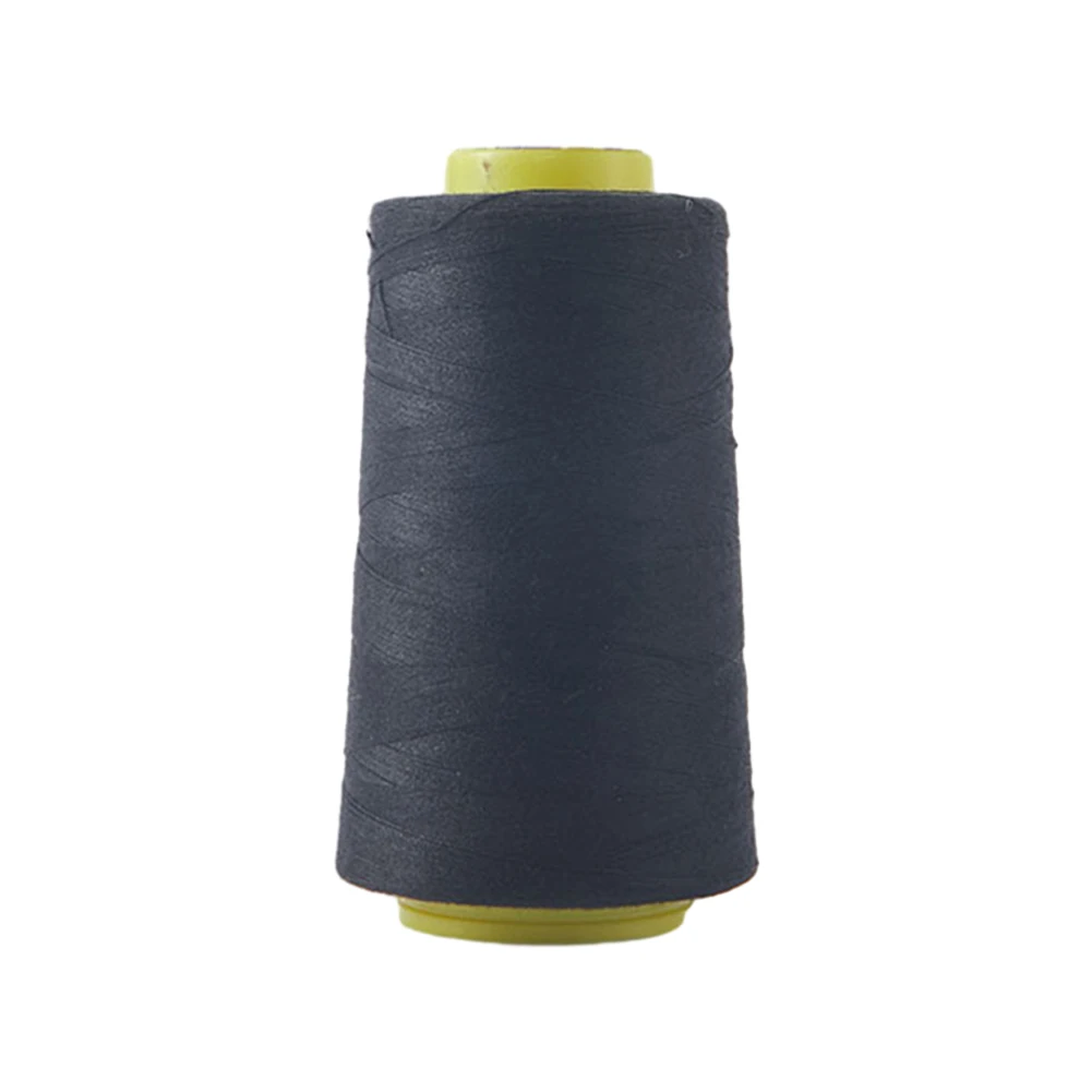 

100% Polyester Sewing Thread Spools 3000M 40/2 Polyester Threads For Sewing Sewing Machine And Hand Quilting Repair Works Black