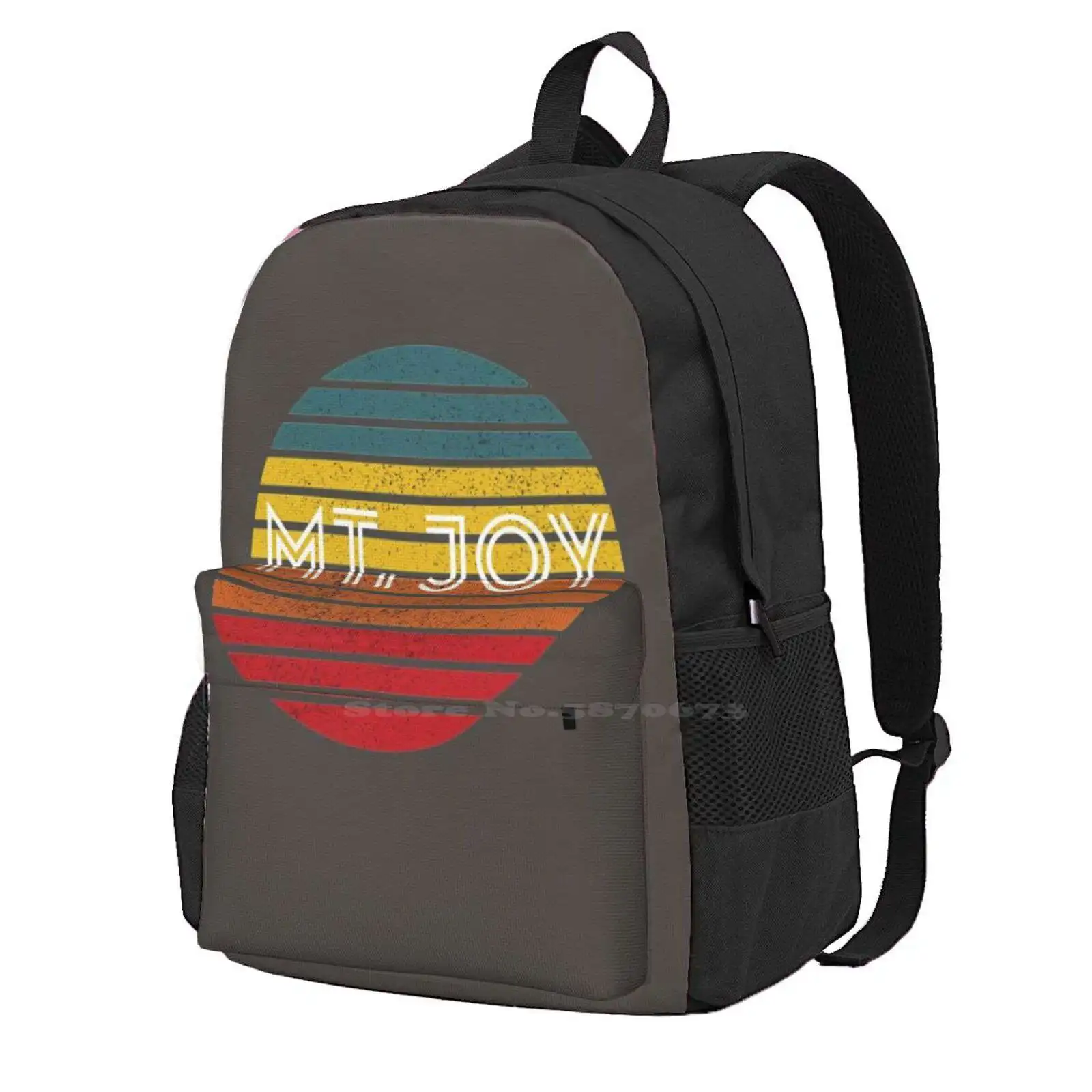 

Mt Joy Retro Vintage Sunset Hot Sale Backpack Fashion Bags Mt Joy Music Rainbow Kitten Surprise Band Rks Folk Mountain Lyrics