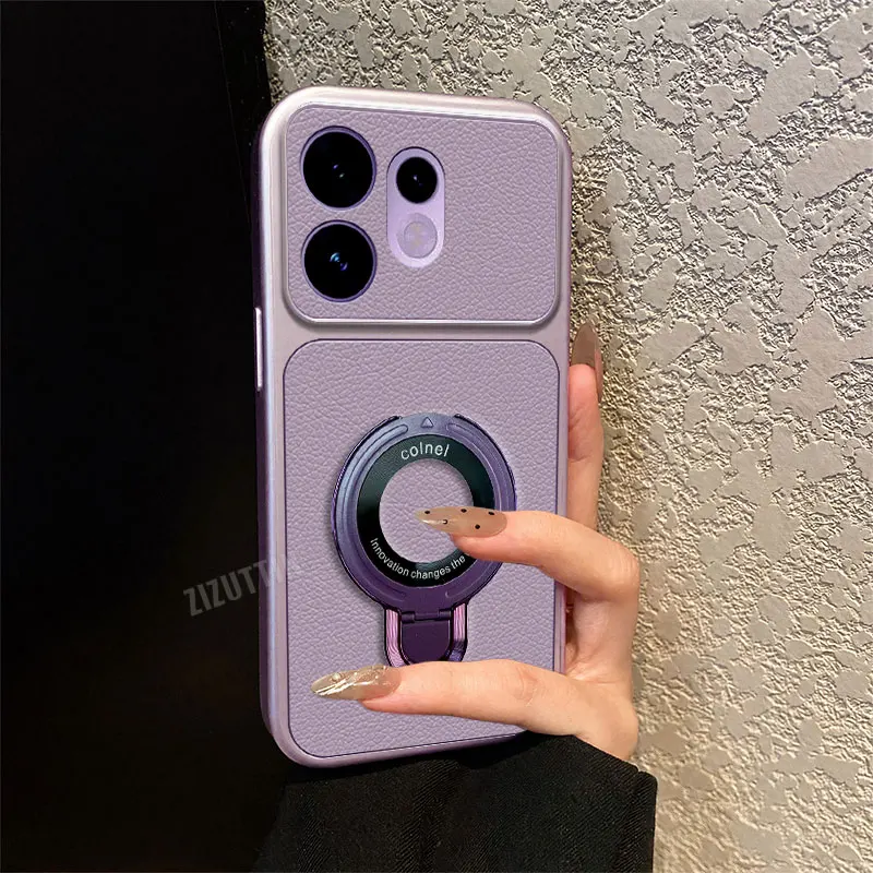 Luxury Leather Phone Holder Case - Sleek and Durable Design