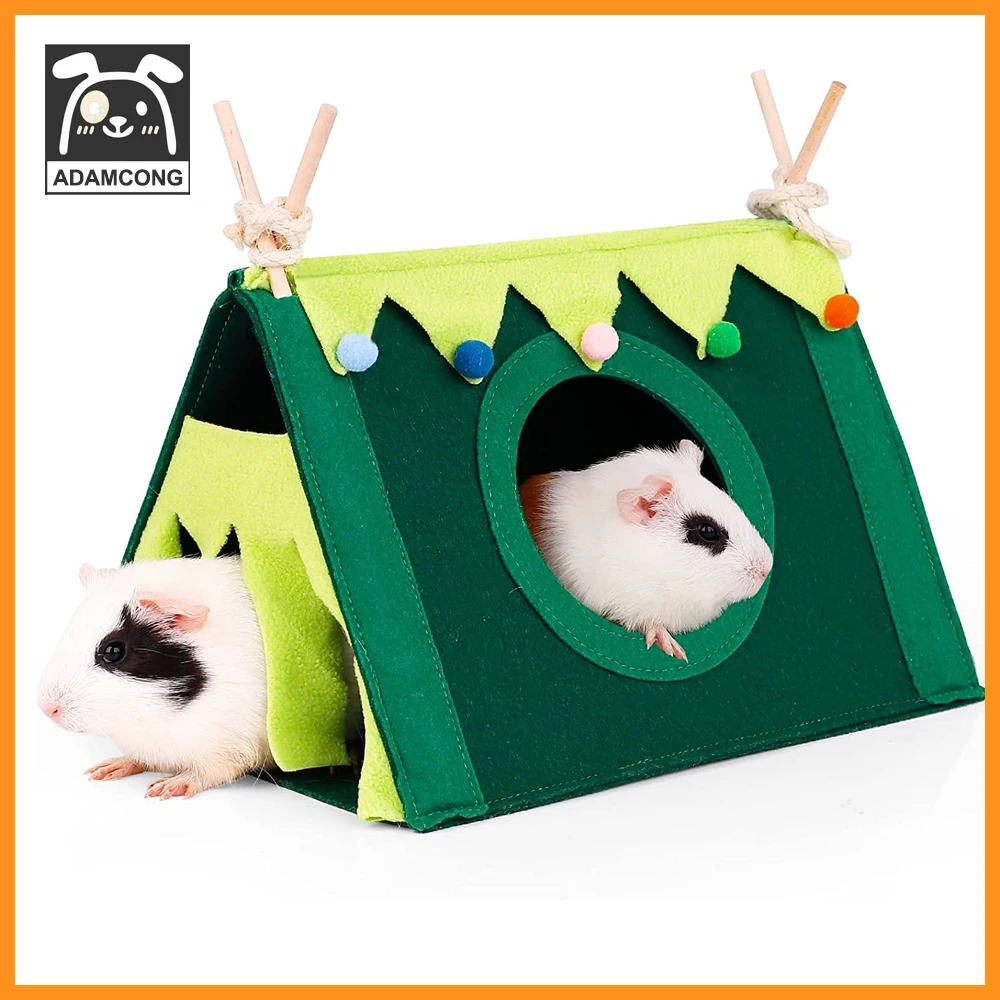 Guinea Pig Hideout, Small Animal Tunnel House, Hideout Cage For Hamster