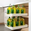 Kitchen Cabinets with Slide Rails, Free of Installation of Storage Trays 3
