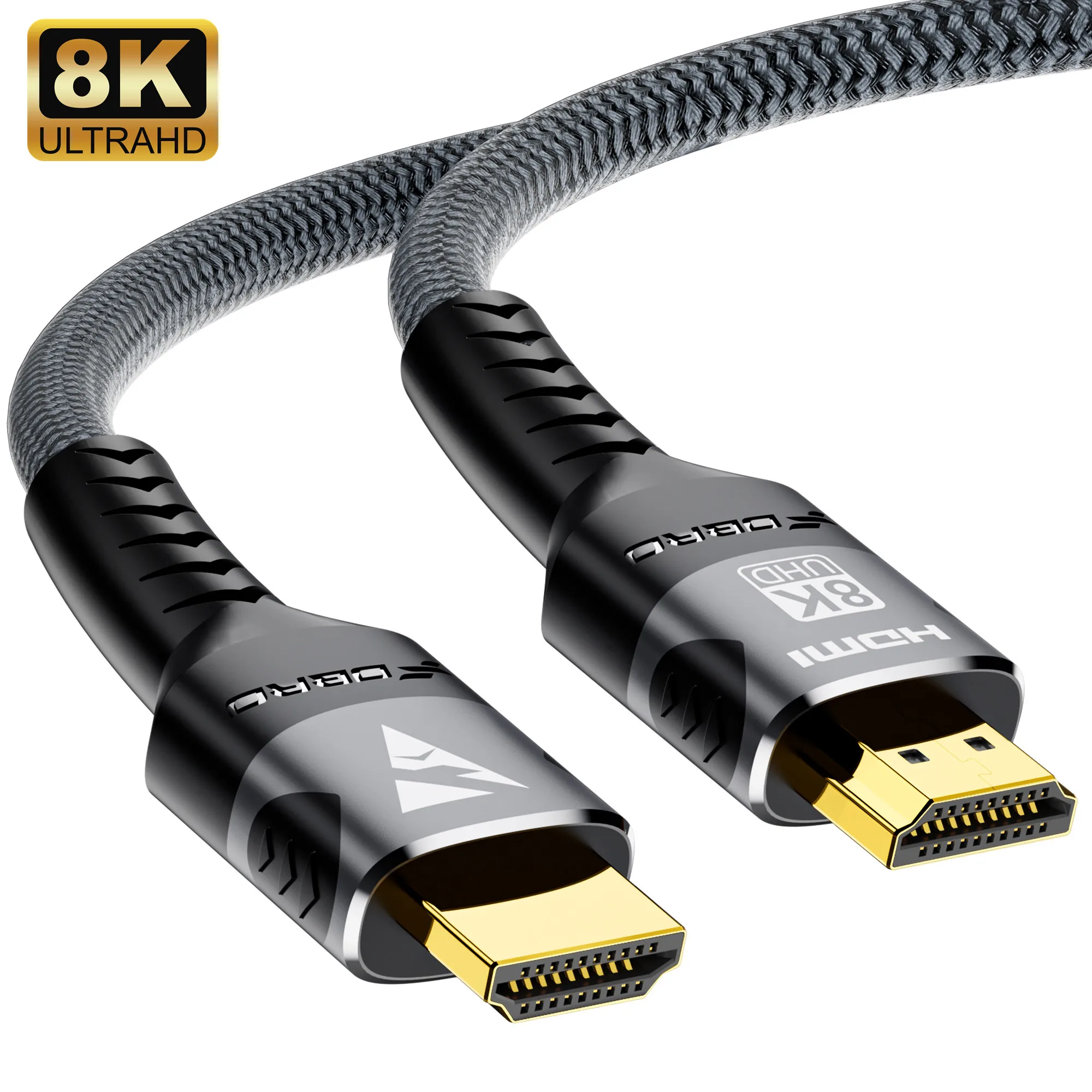 Cable HDMI 2.1 De Alta Velocidad Ultra HD, Cable HDMI 8K 4K Certificado
