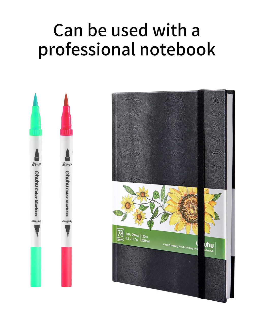 Ohuhu Dual-Tip Art Marker Set