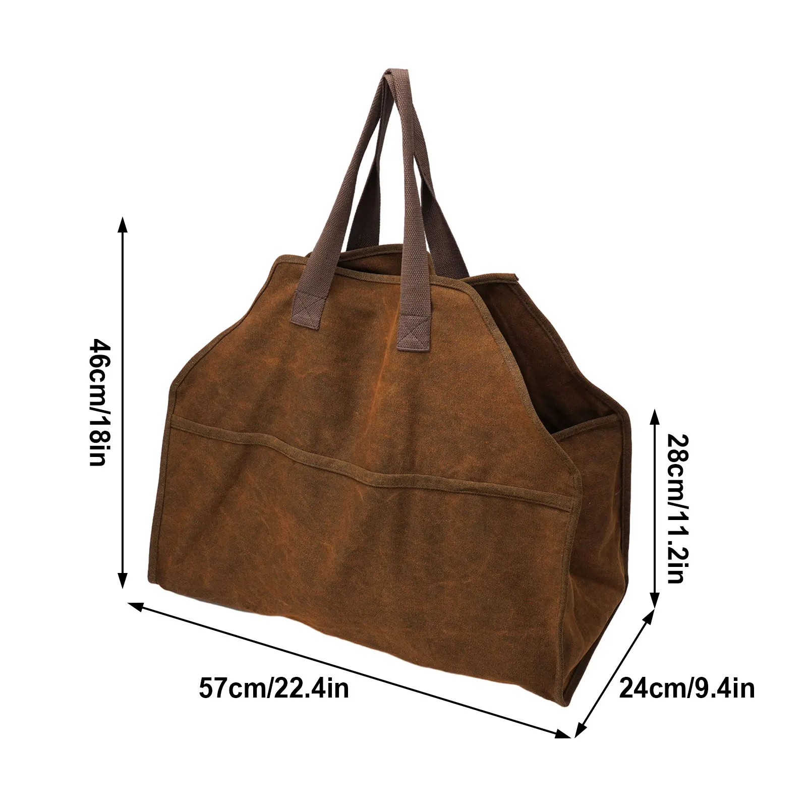 Bag Carrier Canvas Carrying Fireplace Camping Firewood Firewood Handle Camping