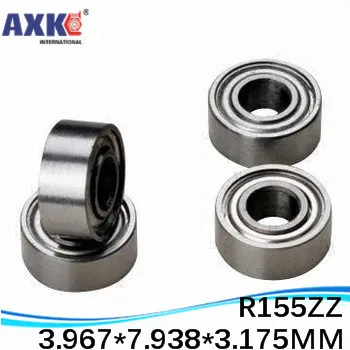 

EMQ R155ZZ подшипник Mini экранированный шариковый подшипник, RA155ZZA,3967-2Z 3,967*7,938*3,175 мм дюймовый AXK стальной глубокий желоб Ra 0,8