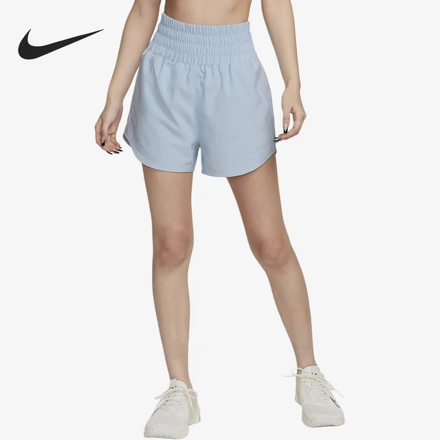 Short de sport Nike Dri FIT One authentique pour femme, taille haute et doublé, DX6643-512 1